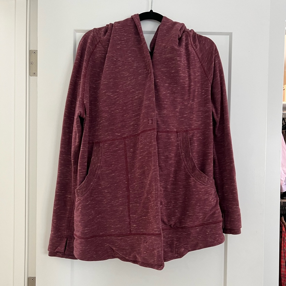 Lululemon wrap sweater Sz 8